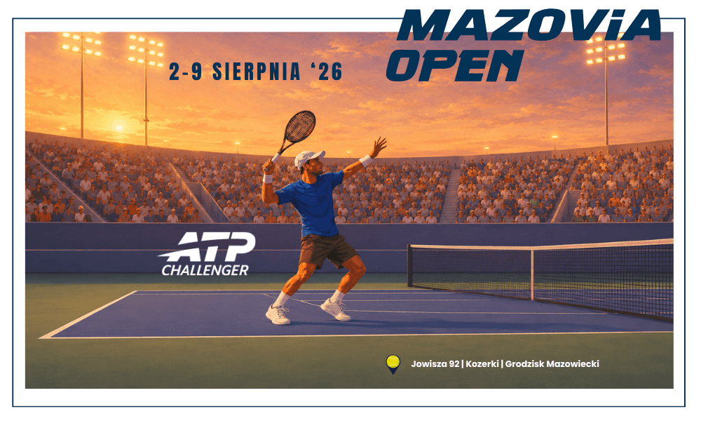  Oficjalny plakat Mazovia Open ATP Challenger 2026