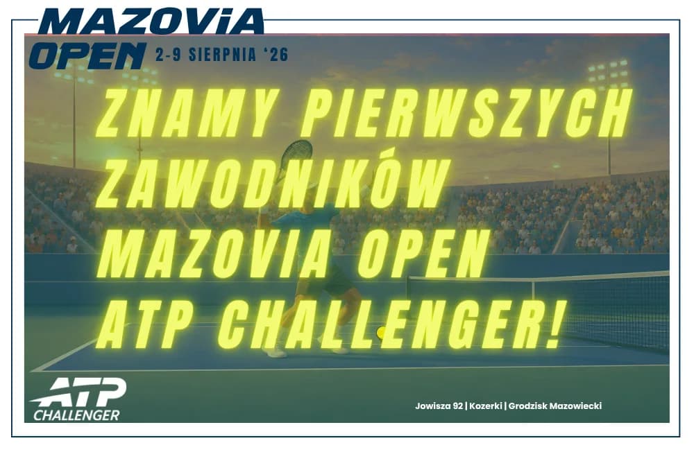 Maks Kaśnikowski, Damir Džumhur i inni. Znamy pierwszych zawodników Mazovia Open ATP Challenger 2026