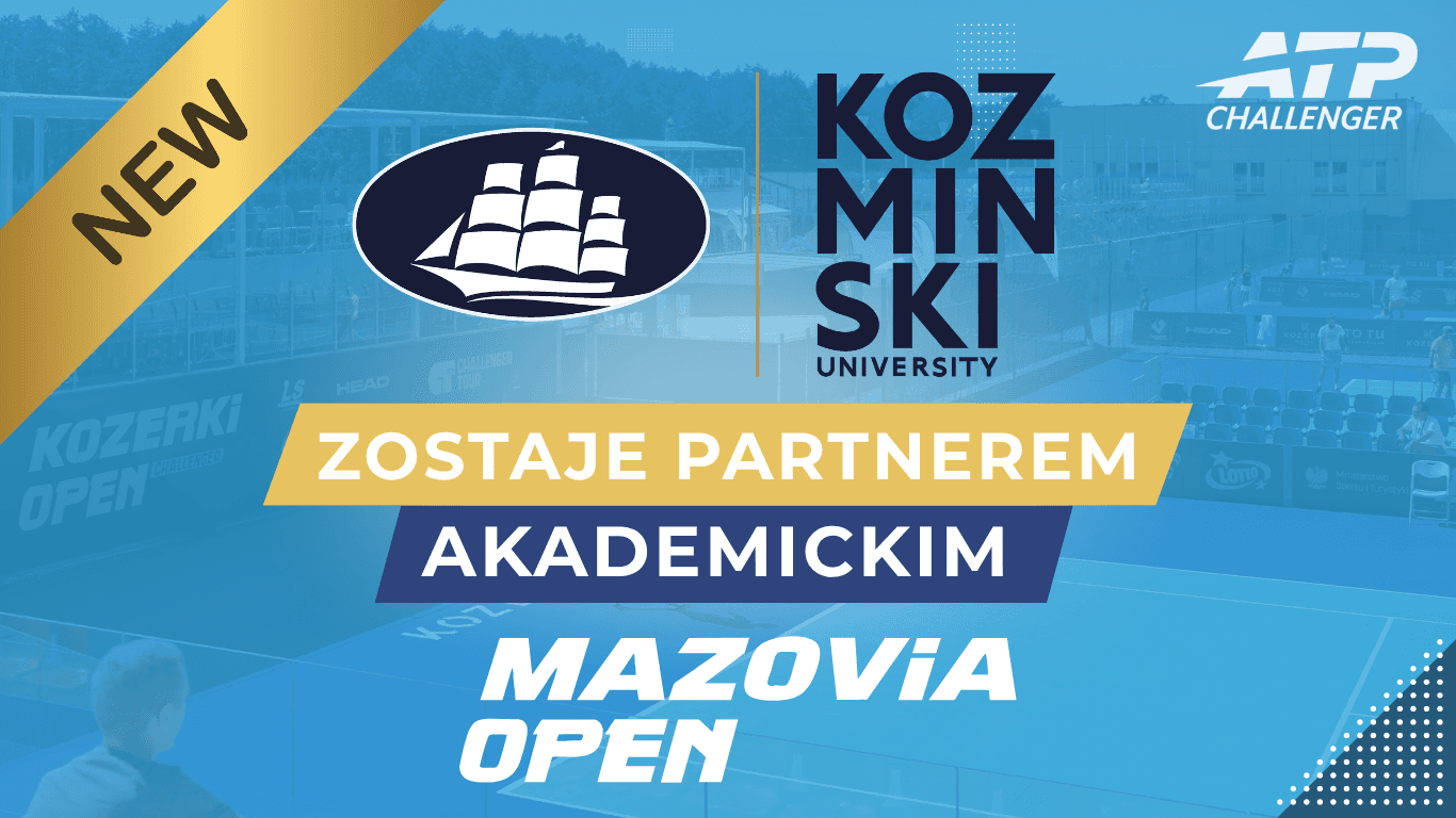 Akademia Leona Koźmińskiego partnerem akademickim Mazovia Open ATP Challenger 2026